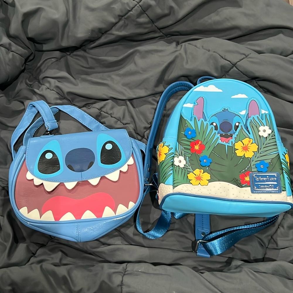 2 Disney Stitch Bags